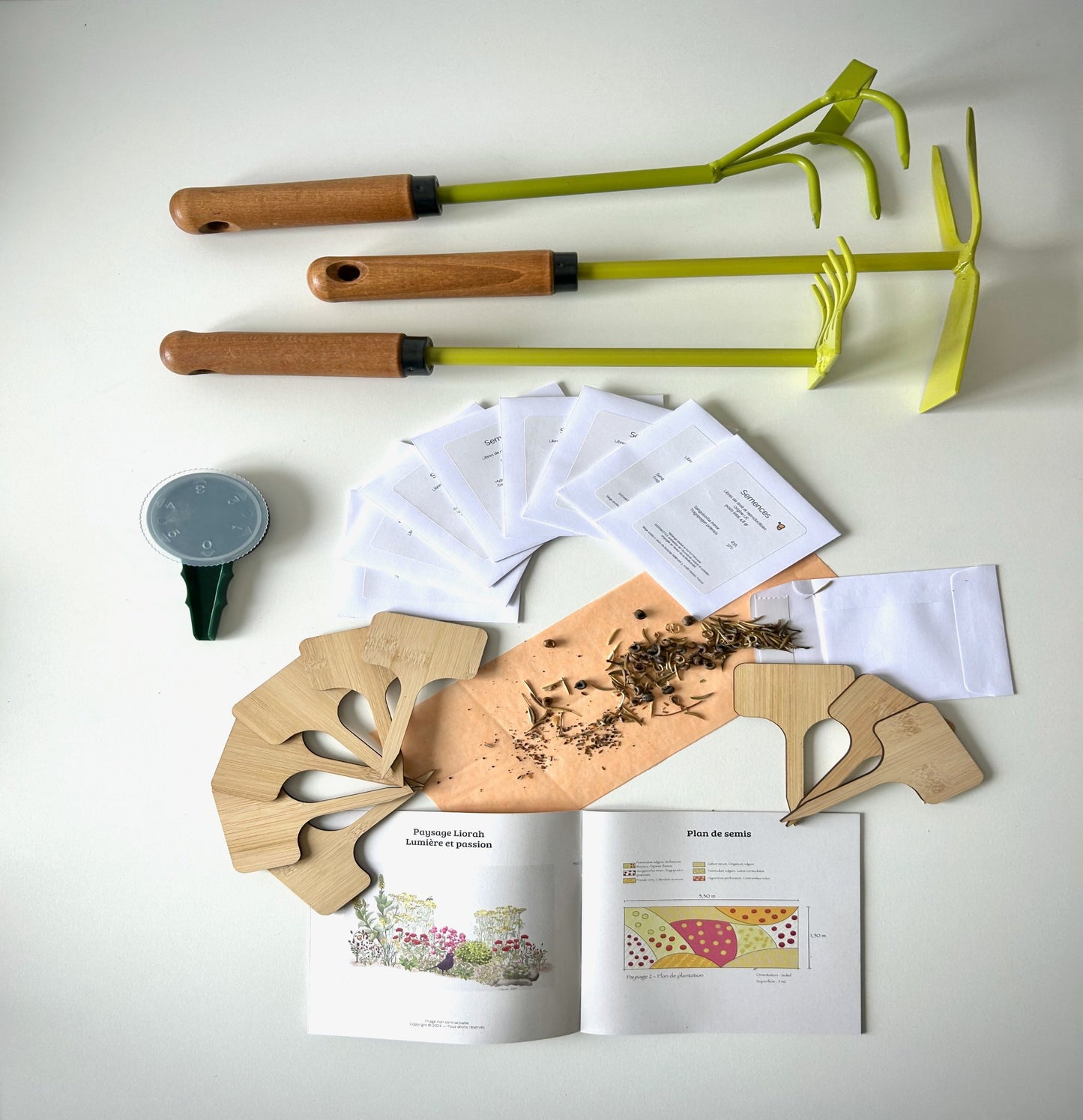 Coffret Liorah paysage avec outils